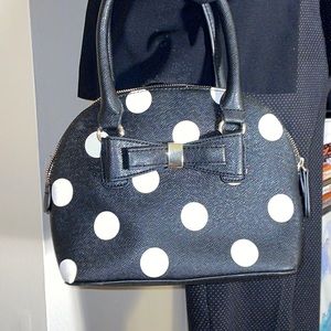 Apt 9 Polka Dot Satchel Bag
